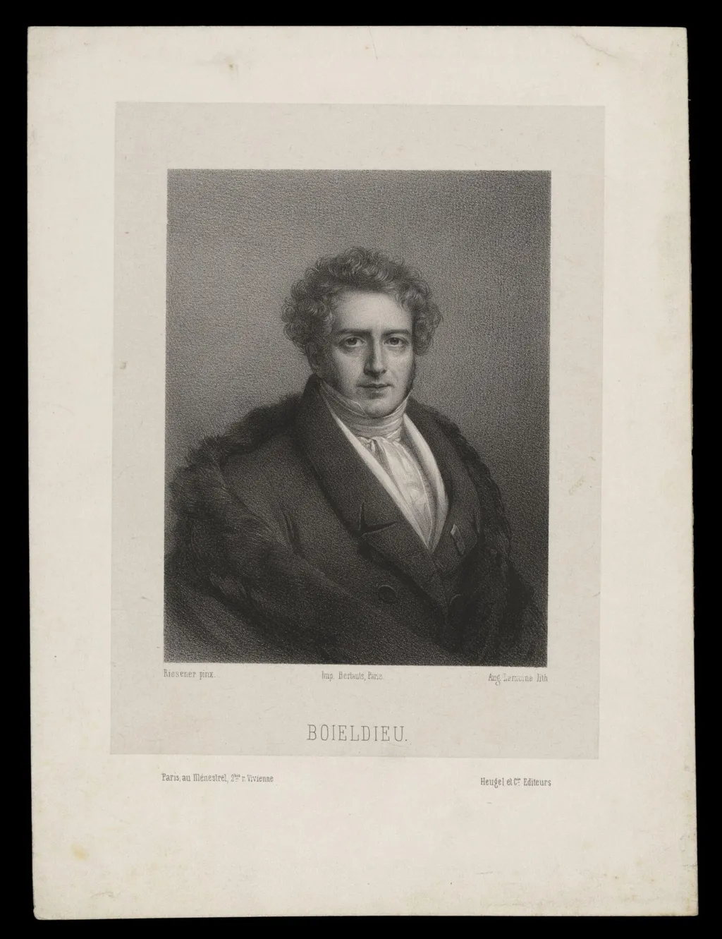 H Beard Print Collection, by Henri-François Riesener