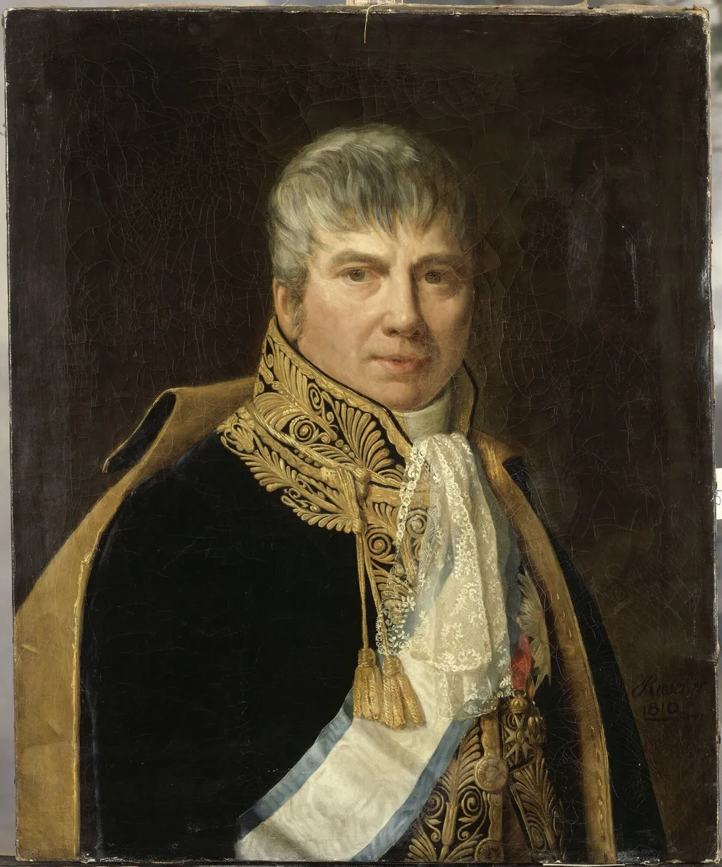 Michel, count Ordener, general (1755-1811), by Henri-François Riesener, oil