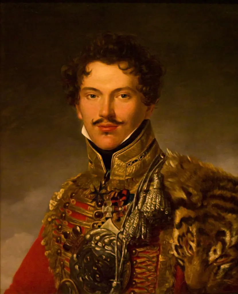 Portrait of P.P. Lachinov, by Henri-François Riesener