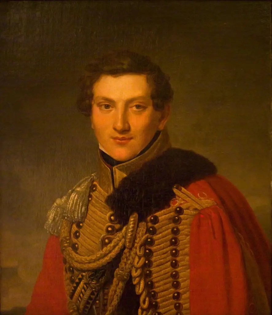 Portrait of V. Lanskoy, by Henri-François Riesener