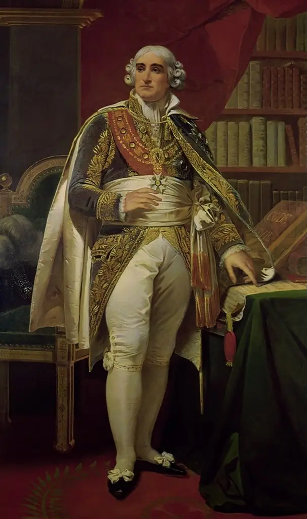 Portrait de Parme, duc de Cambacérès, Archichancelier de l'Empire, by Henri Frédéric Schopin