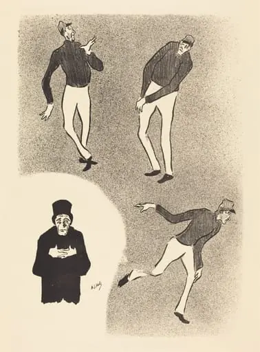 Clowns, by Henri-Gabriel Ibels