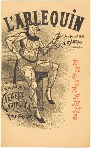L'Arlequin, by Henri-Gabriel Ibels
