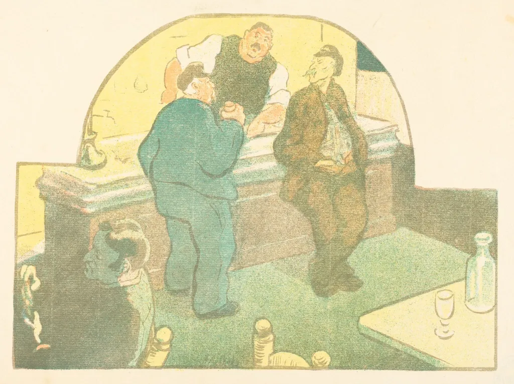 Le Devoir, by Henri-Gabriel Ibels, ink, 1893
