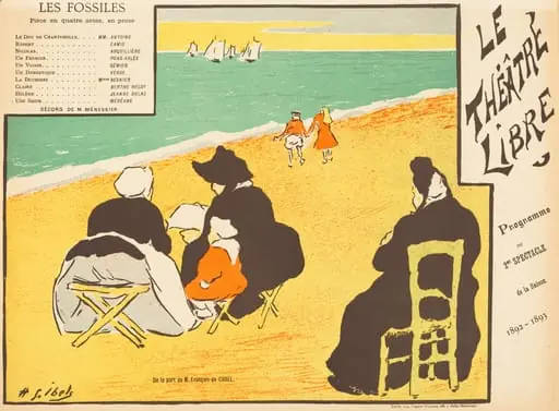 Les Fossiles, by Henri-Gabriel Ibels