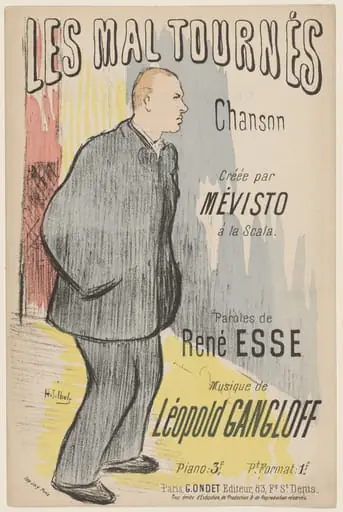 Les Mal Tournés, by Henri-Gabriel Ibels