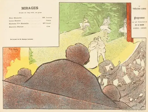 Mirages, by Henri-Gabriel Ibels