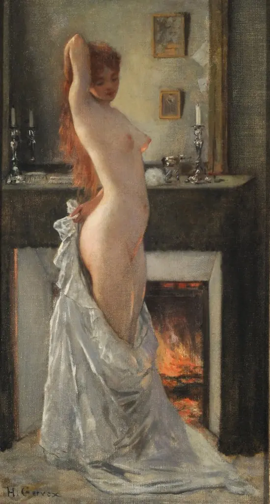 Parisina en su toilette, by Henri Gervex