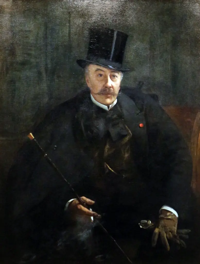 Portrait of Alfred Stevens, by Henri Gervex