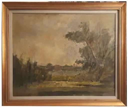 Peisaj cu copaci, by Henri H. Catargi