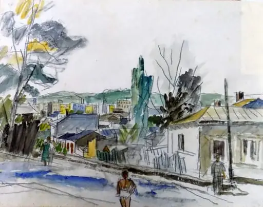 Peisaj - Iașul, by Henri H. Catargi
