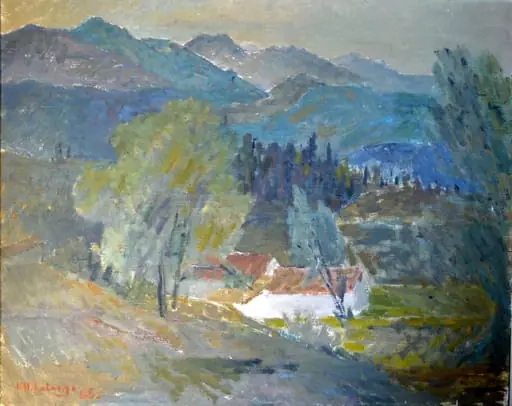 Peisaj la munte, by Henri H. Catargi