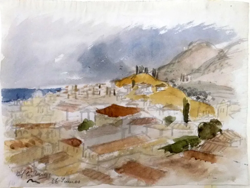 Sathi Samos, by Henri H. Catargi, 1936