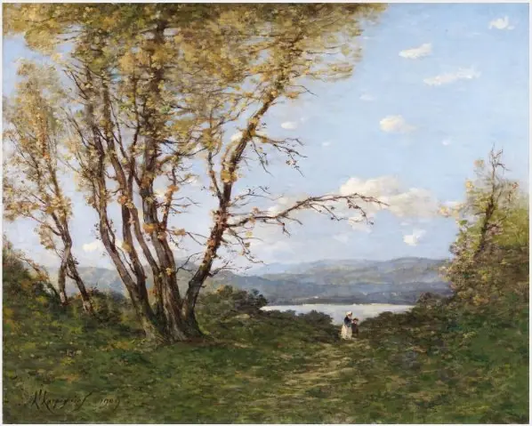 A Landscape, by Henri Harpignies