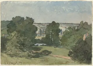 Briare, by Henri Harpignies