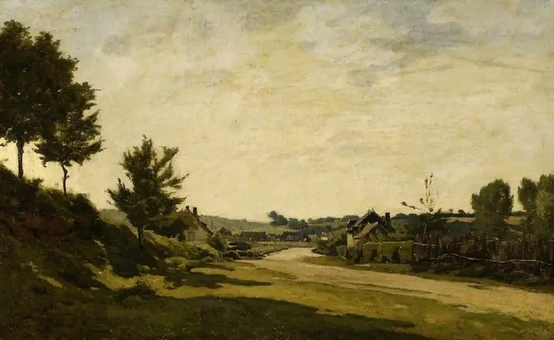 La Grande Route, by Henri Harpignies