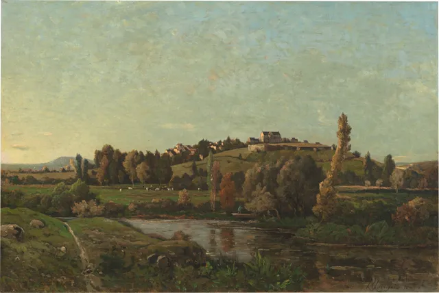 Landscape in Auvergne