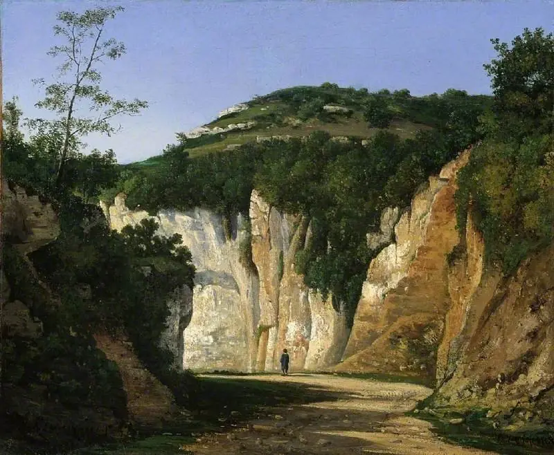 Near Crémieu, by Henri Harpignies