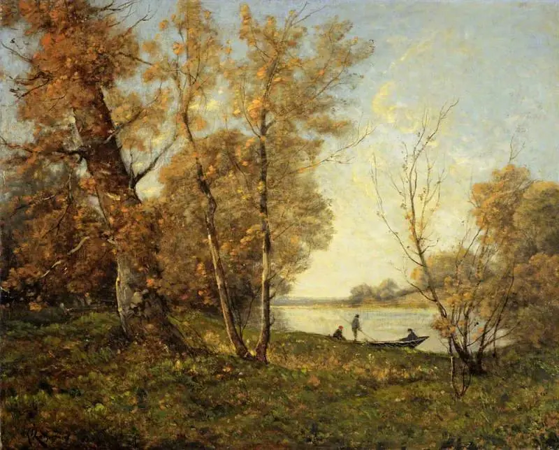The Banks of the Loire, by Henri Harpignies