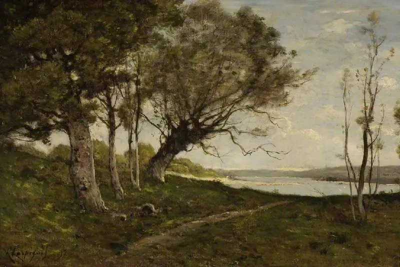 The Lake, by Henri Harpignies