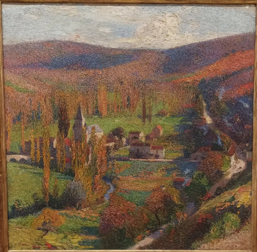 Paysage, Labastide-du-Vert, by Henri-Jean Guillaume Martin
