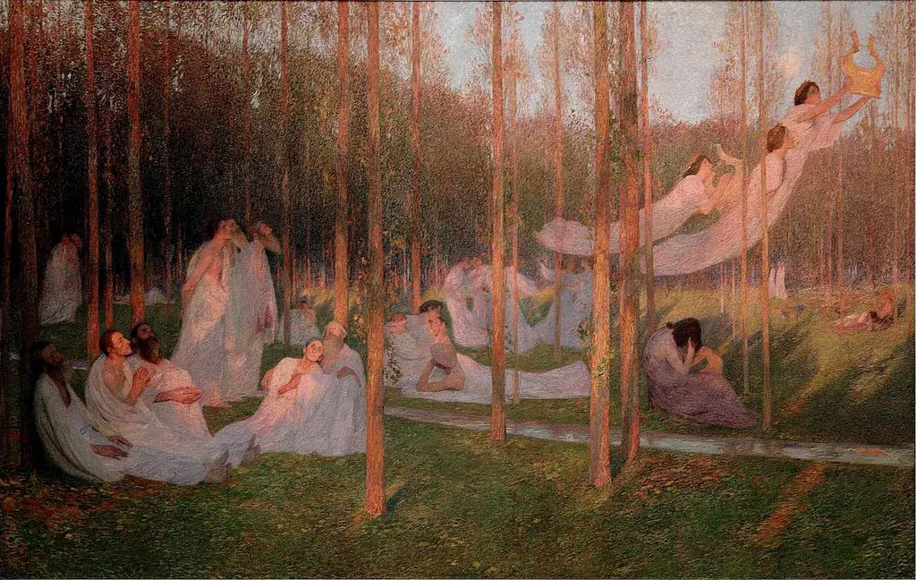 Sérénité, by Henri-Jean Guillaume Martin