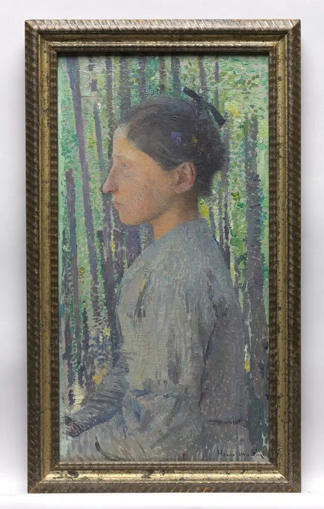 Woman in Profile, by Henri-Jean Guillaume Martin