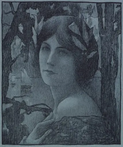 Gentle Night, by Henri-Jules Guinier