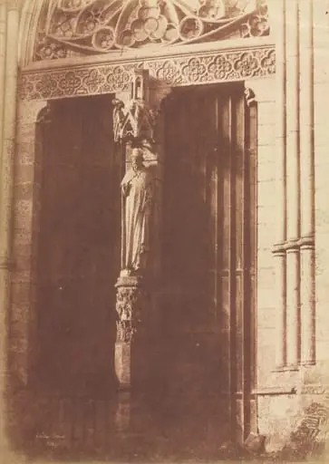 Amiens, Northern Façade of the Transept, by Henri Le Secq