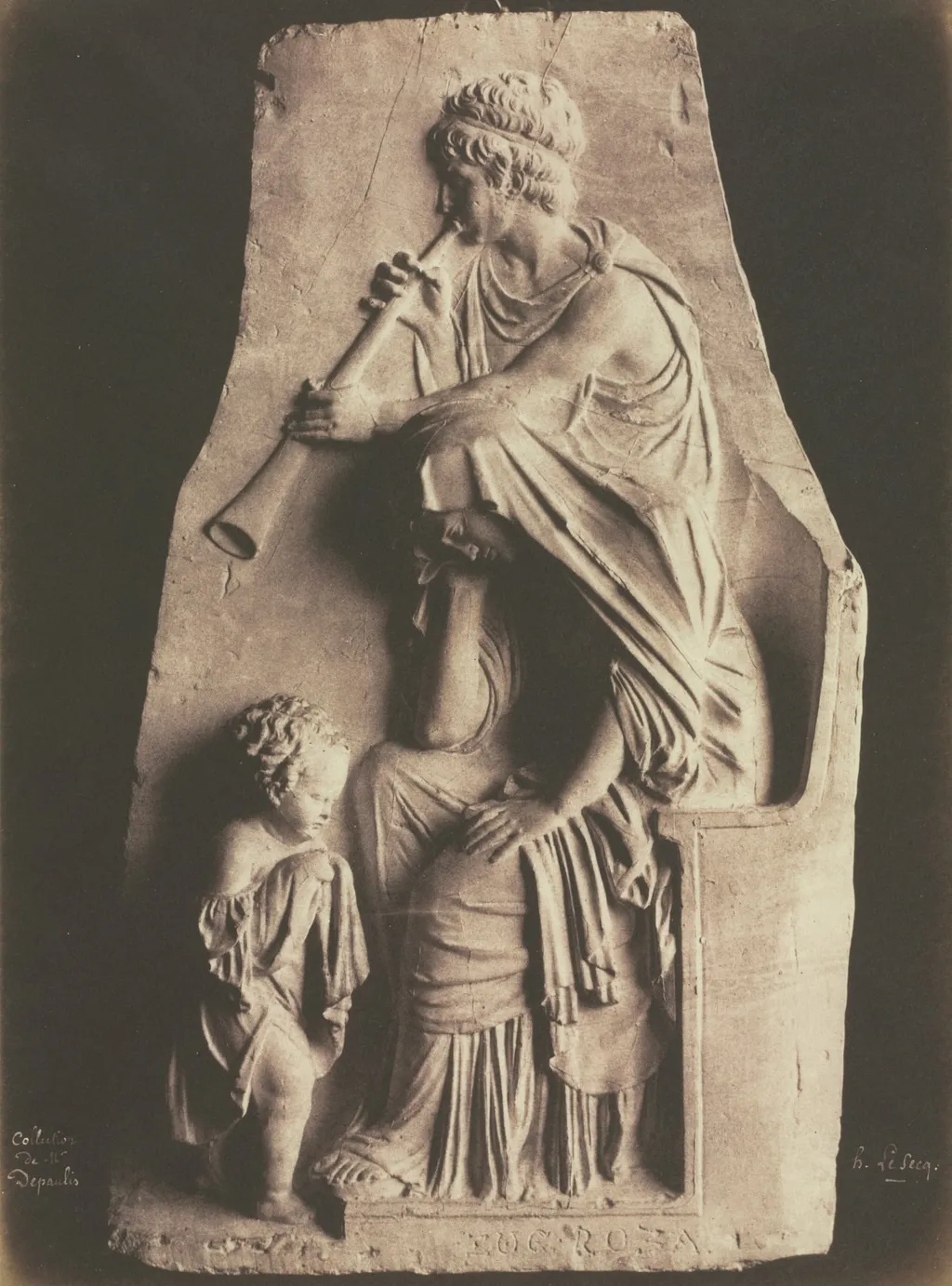 Plaster Cast from the Depaulis Collection, by Henri Le Secq, 1854