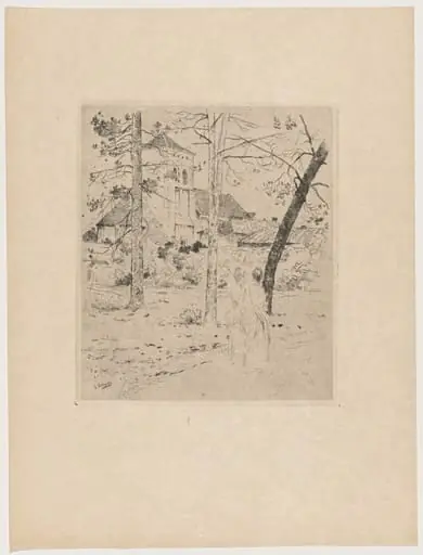 Promenade, by Henri Lerolle