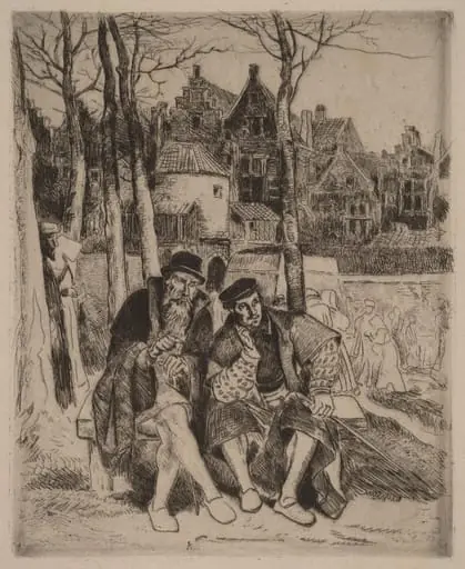 Faust and Wagner, by Henri Leys