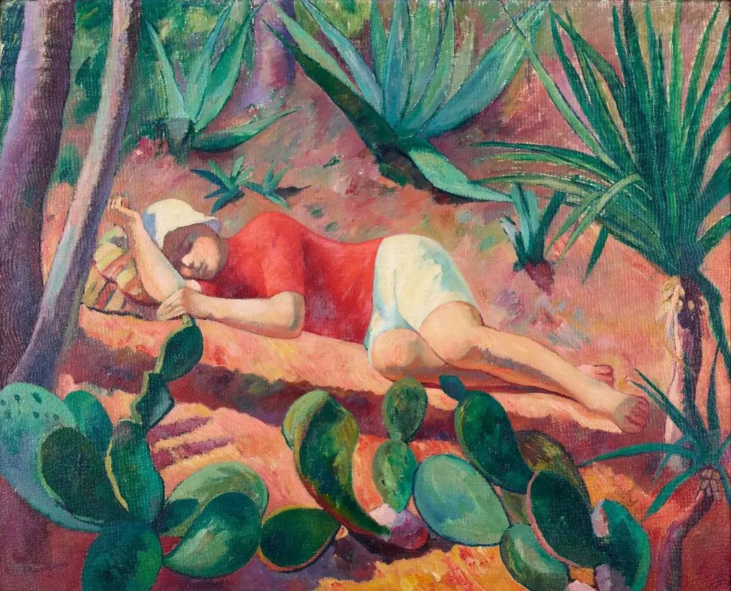 Enfant endormi, by Henri Manguin