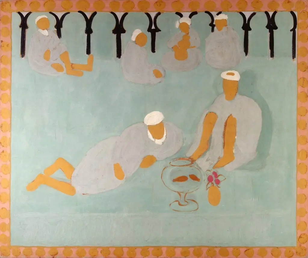 Arab Coffeehouse, by Henri Matisse