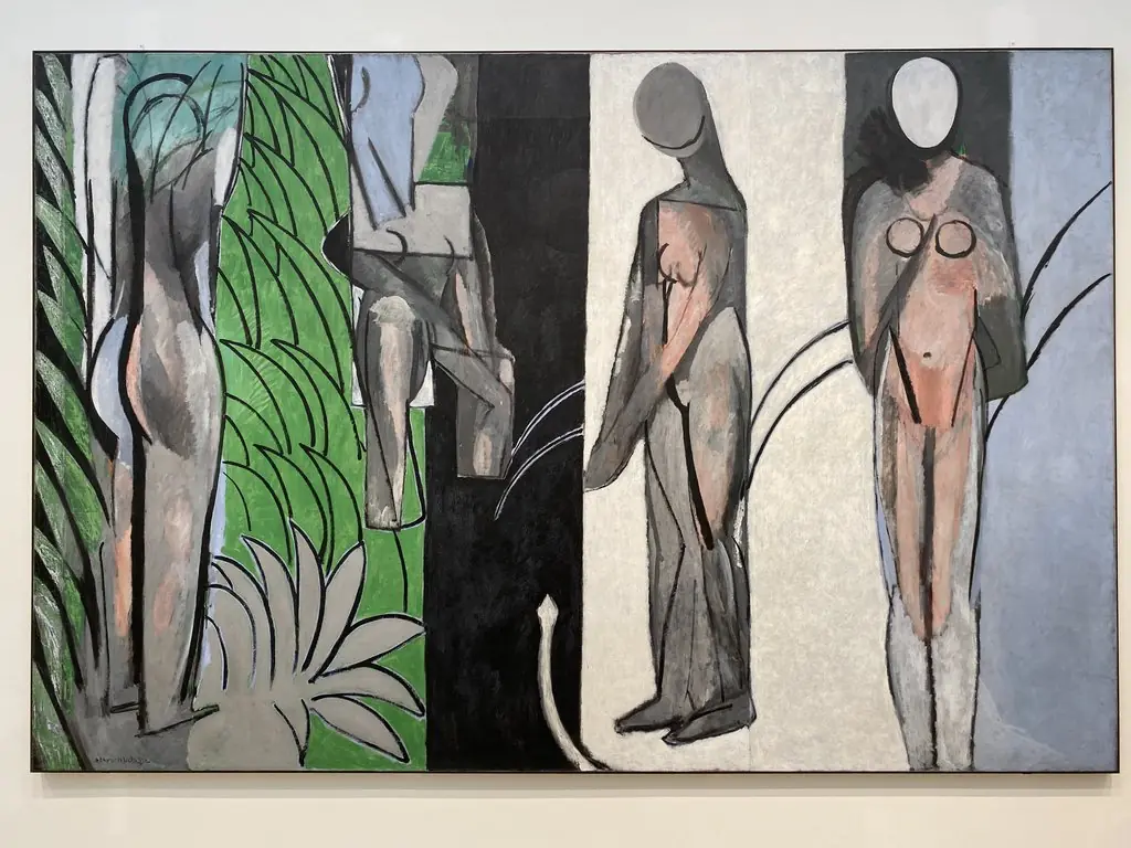 Bathers by a River