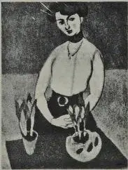 Girl with Tulips, by Henri Matisse