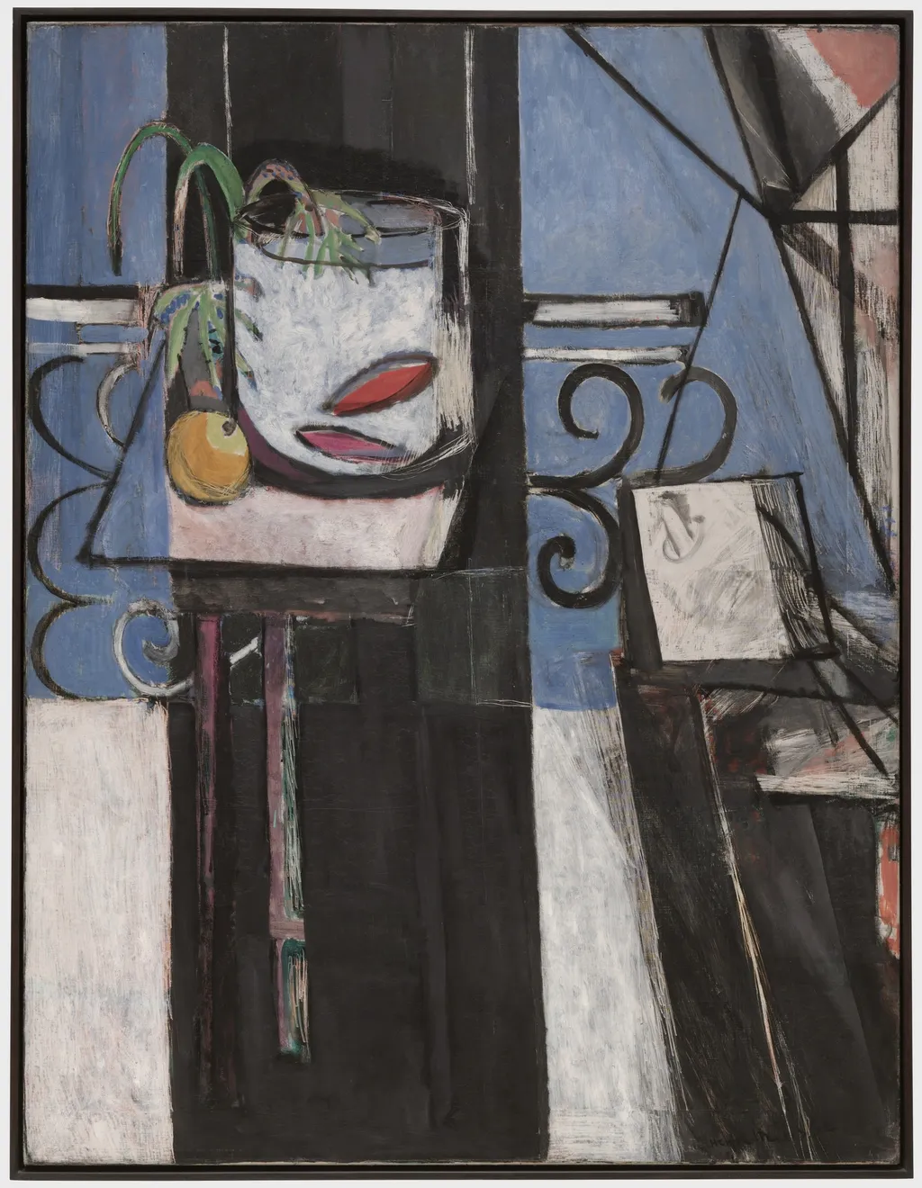 Goldfish and Palette, by Henri Matisse, oil, 1914