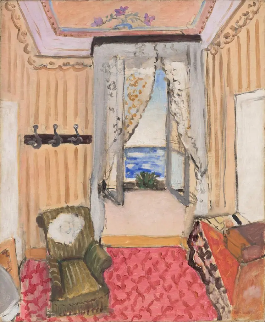 Interior at Nice (Room at the Beau Rivage), by Henri Matisse