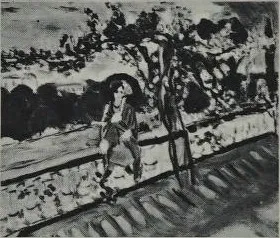 La promenade, by Henri Matisse, oil, 1924
