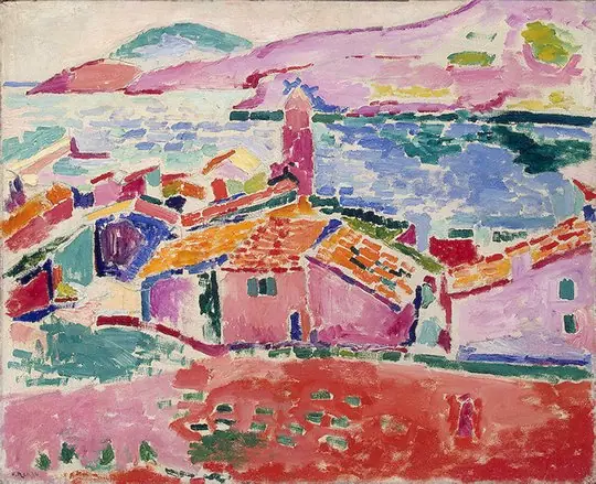 Les toits de Collioure, by Henri Matisse