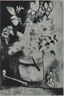 Lilacs, by Henri Matisse, oil, 1914