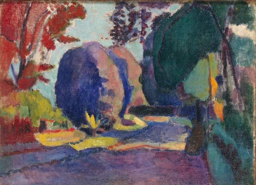 Luxembourg Gardens, by Henri Matisse