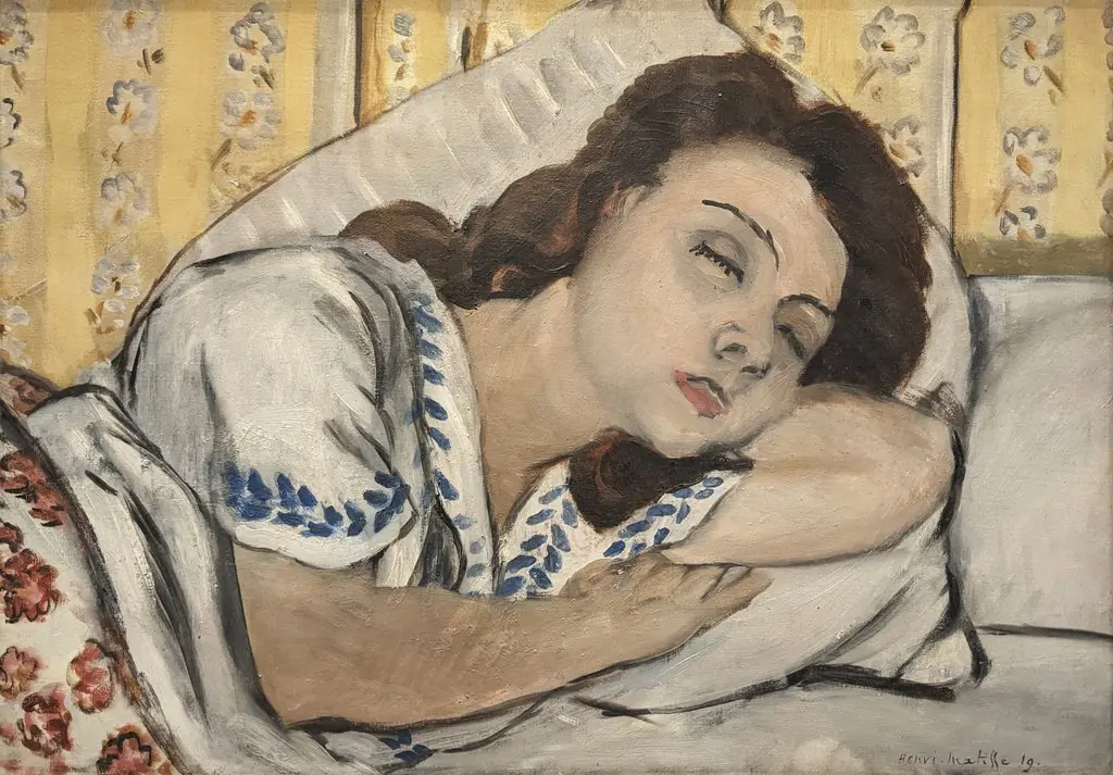 Marguerite Asleep, by Henri Matisse