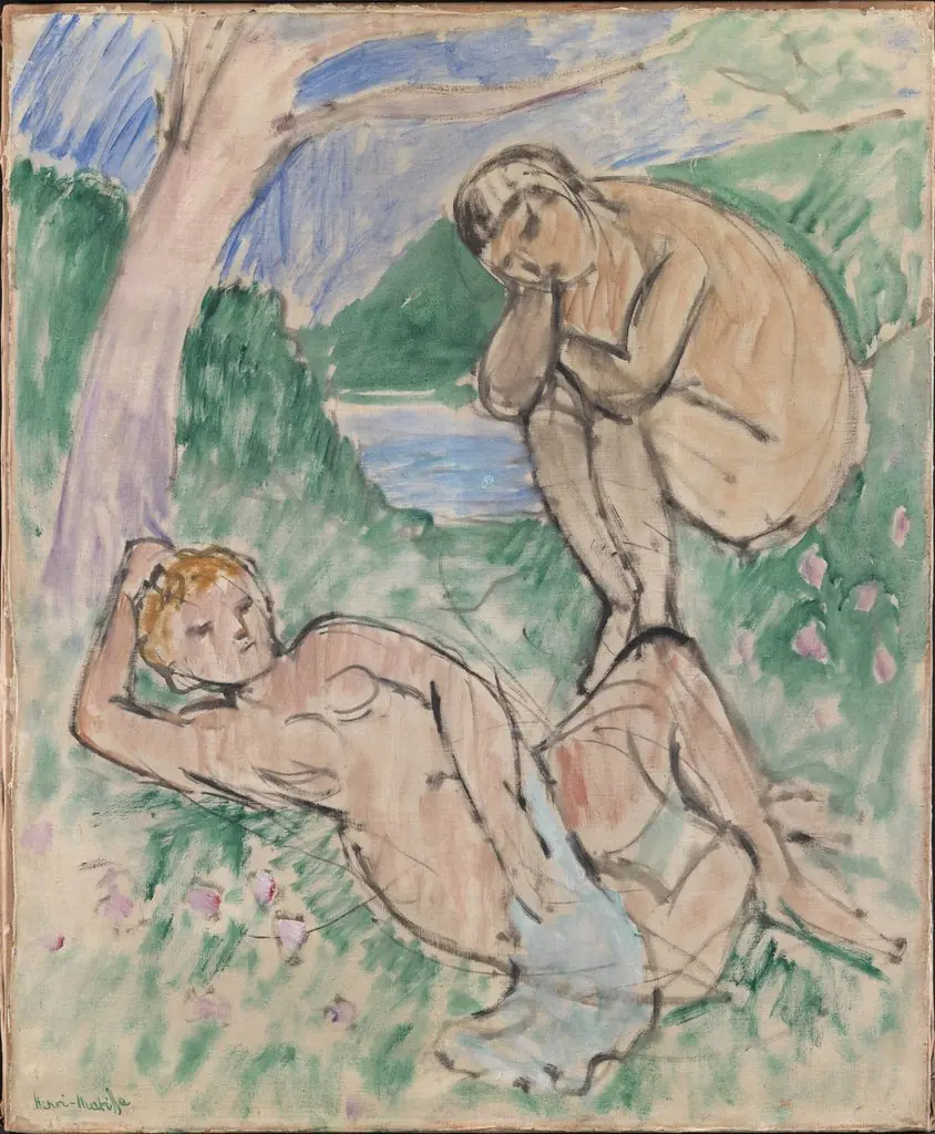 Nymph and Faun, by Henri Matisse