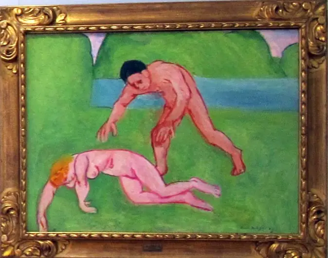 Nymph and Satyr, by Henri Matisse