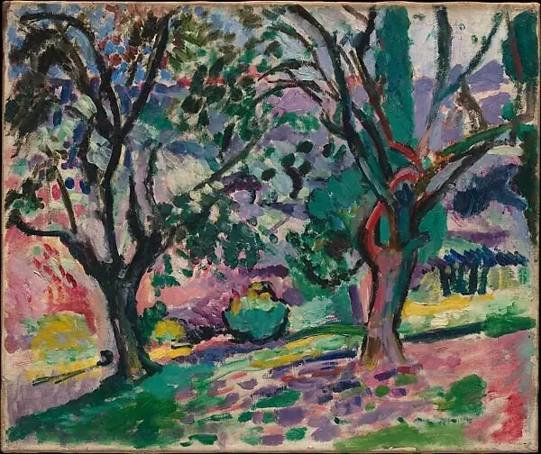 Olive Trees at Collioure, by Henri Matisse