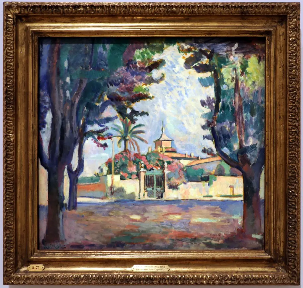 Place des Lices, Saint-Tropez, by Henri Matisse