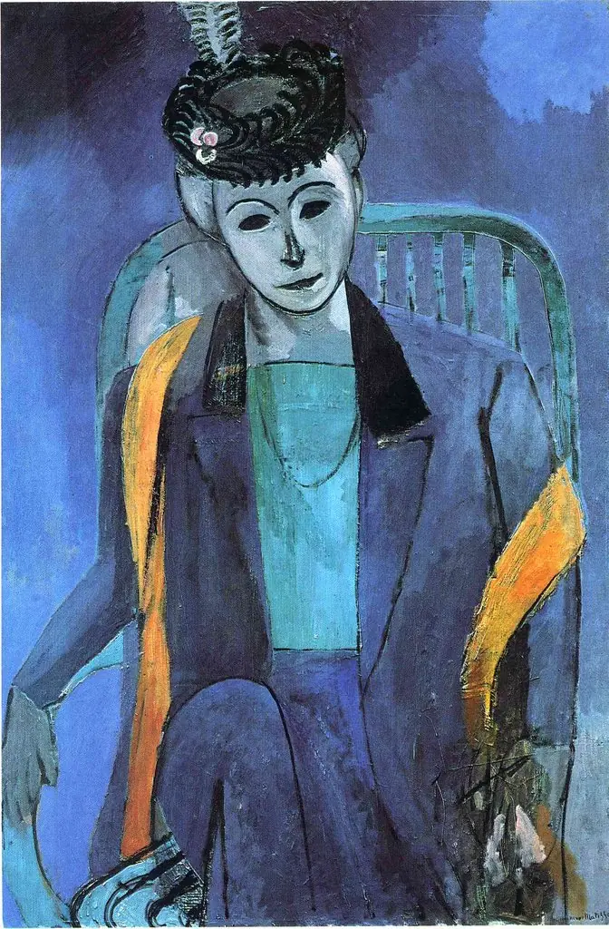 Portrait of the Artist's Wife, by Henri Matisse