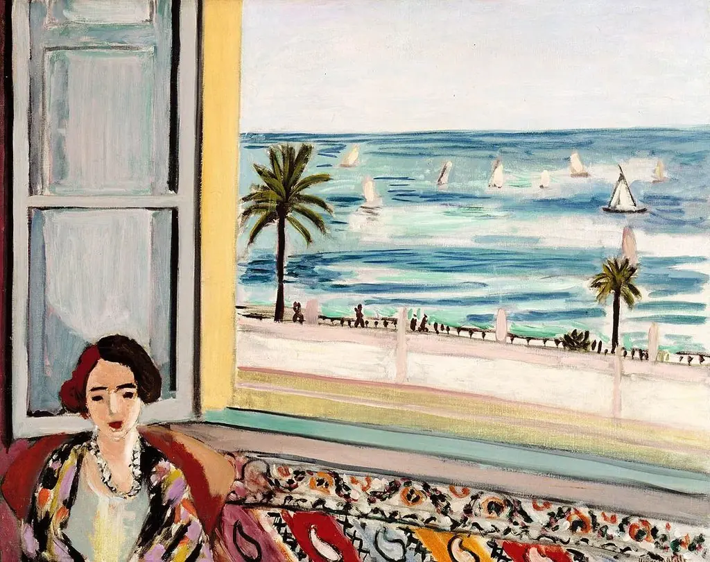 Seated Woman, Back Turned to the Open Window