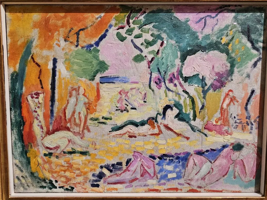 Sketch for "joy of living", by Henri Matisse